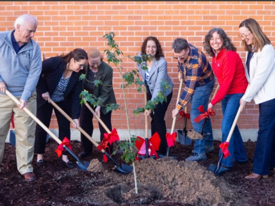 Moon Tree Planting