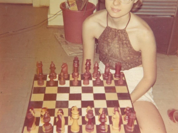 Martha Hawes as a Teen