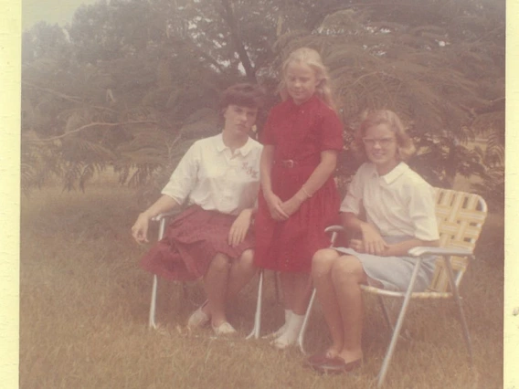 Martha Hawes with Family