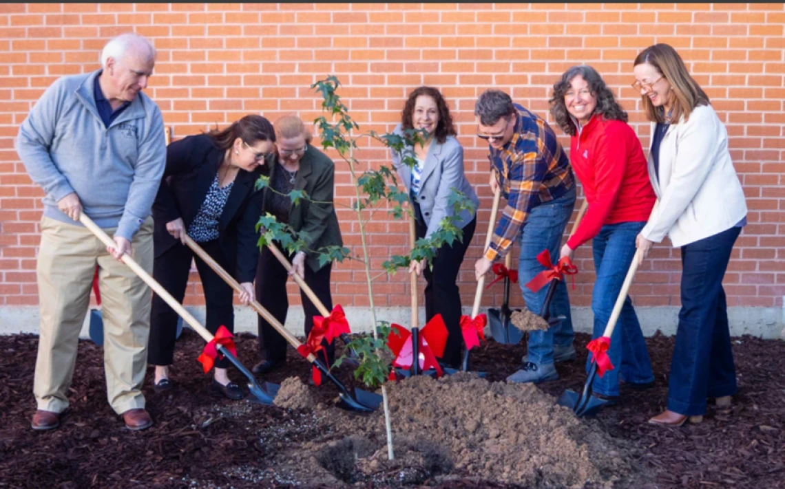 Moon Tree Planting