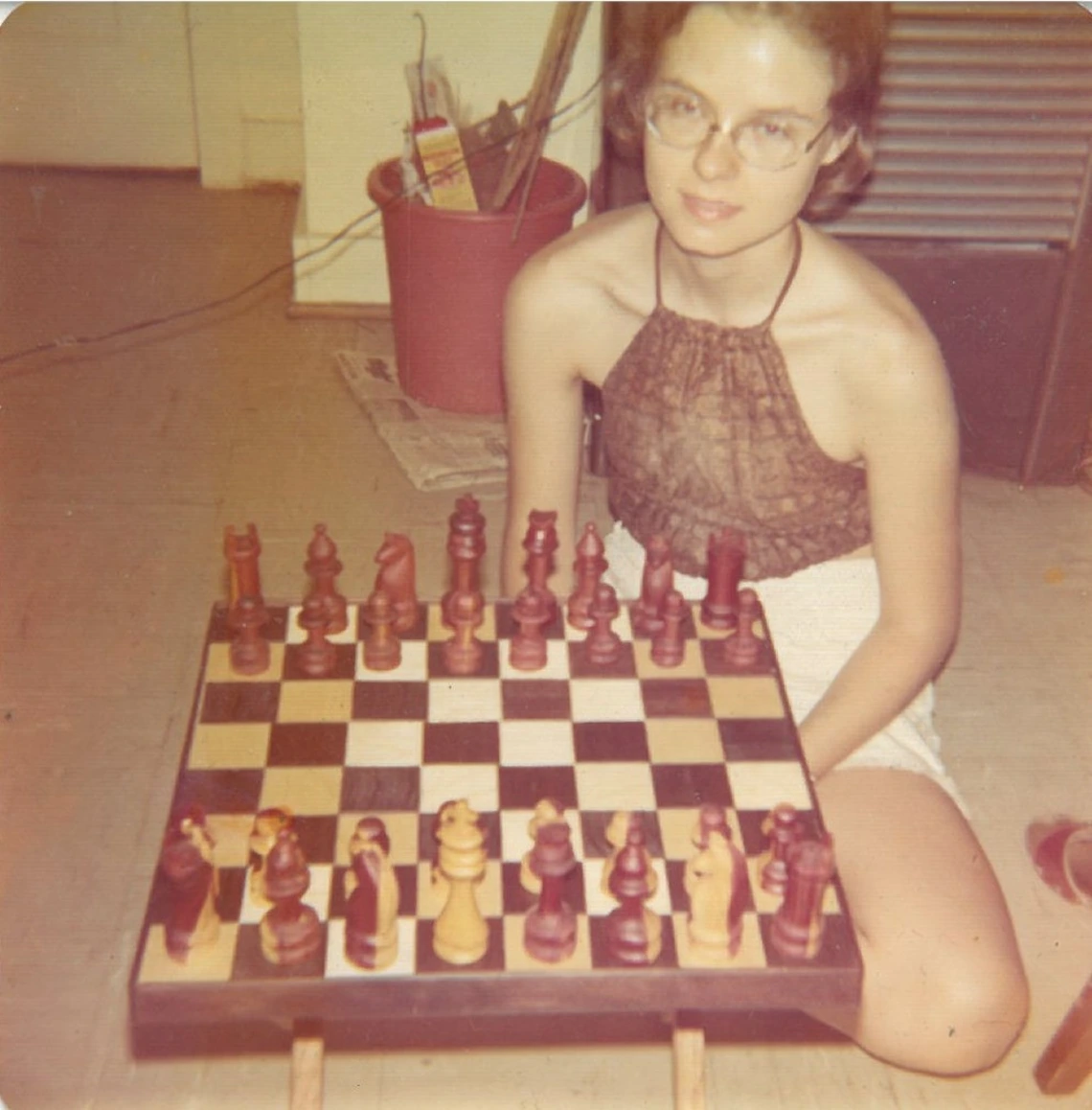 Martha Hawes as a Teen