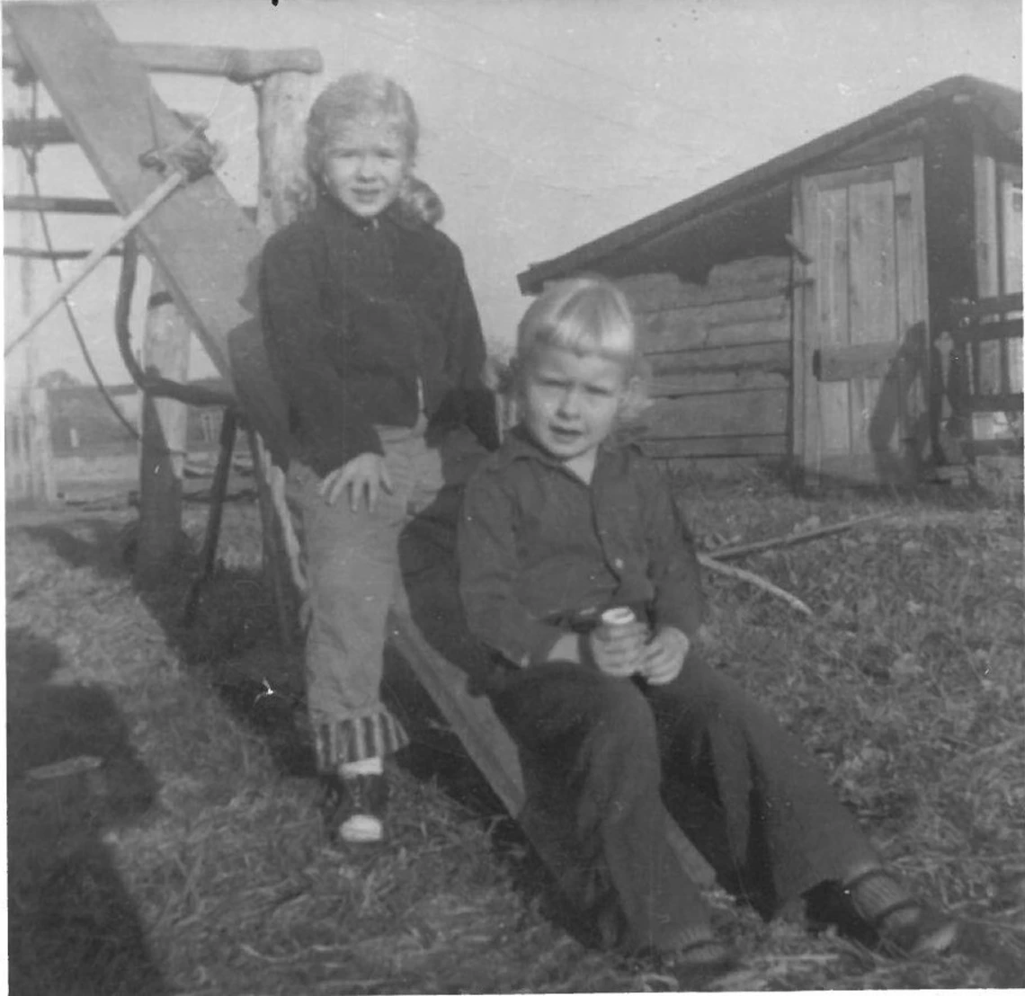 Martha Hawes as a Toddler