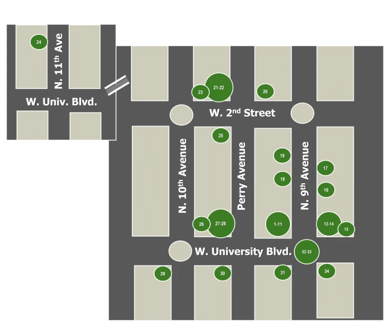 Dunbar Plant Map